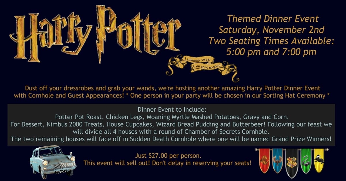 Harry Potter Themed Dinner